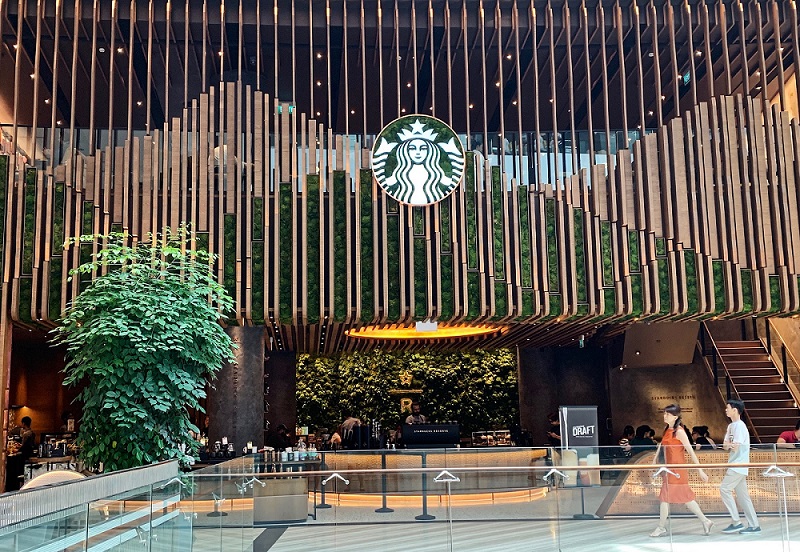 Starbucks in Changi Airport